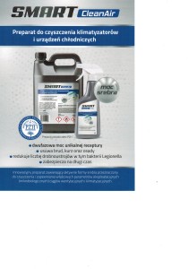 Odgrzybiacz z nanosrebrem do klimatyzacji