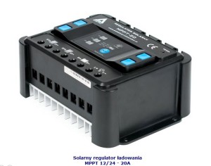 Regulator łaadowania akumulatora  PV MPPT 20A